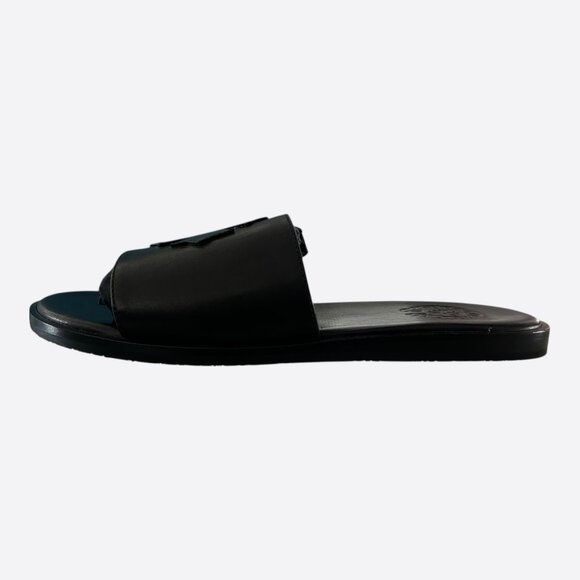 Chrome Hearts Black Cross Patch Slides main image 5